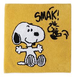 Nef-Nef Πατάκι Μπάνιου Βαμβακερό Snoopy 035282 Yellow 70x70εκ. Nef Nef