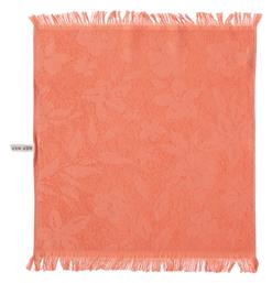 Nef-Nef Homeware Valia Coral Ποτηρόπανο από 100% Βαμβάκι Κοραλί 50x50cm - Nef Nef