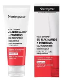 Clear & Defend+ Ενυδατικό Gel Προσώπου 50ml Neutrogena