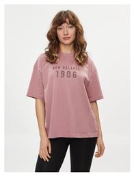 Γυναικείο Oversized T-shirt Ροζ New Balance