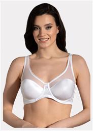Λευκο Minimizer Σουτιέν με Μπανέλες New Bra Lingerie