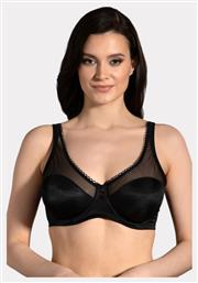 Μαυρο Minimizer Σουτιέν με Μπανέλες New Bra Lingerie