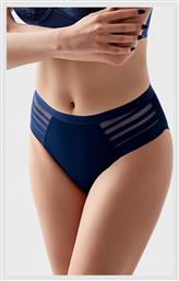 Ψηλόμεσο Γυναικείο Slip χωρίς Ραφές Μπλε New Bra Lingerie