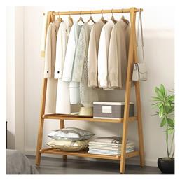 Κρεμάστρα Δαπέδου από Ξύλο 160x86x160cm Next