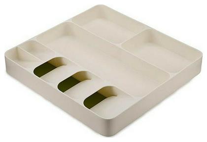 Θήκη για Μαχαιροπίρουνα Συρταριού Πλαστική σε Λευκό Χρώμα 38.5x40x5cm Next