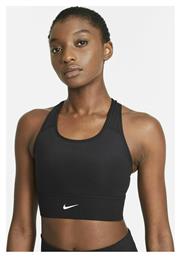 Dri-Fit Swoosh Γυναικείο Αθλητικό Μπουστάκι Μαύρο Nike