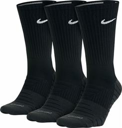 Nike Dry Αθλητικές Κάλτσες Μαύρες 3 Ζεύγη από το Factory Outlet