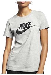 Essential Γυναικείο Αθλητικό T-shirt Γκρι Nike από το Spartoo