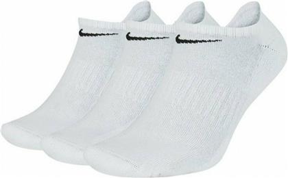 Nike Everyday Αθλητικές Κάλτσες Λευκές 3 Ζεύγη από το Epapoutsia