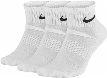 Nike Everyday Αθλητικές Κάλτσες Λευκές 3 Ζεύγη από το Modivo