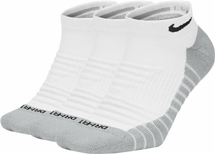 Nike Everyday Αθλητικές Κάλτσες Λευκές 3 Ζεύγη από το Cosmos Sport