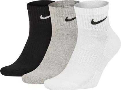 Nike Everyday Αθλητικές Κάλτσες Πολύχρωμες 3 Ζεύγη από το Athletix