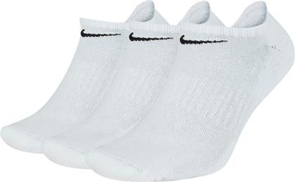 Nike Everyday Αθλητικές Κάλτσες Λευκές 3 Ζεύγη από το SportGallery