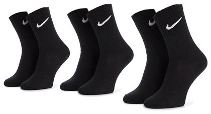 Nike Everyday Lightweight Αθλητικές Κάλτσες Μαύρες 3 Ζεύγη από το Epapoutsia