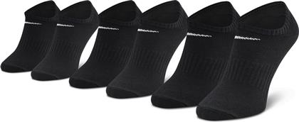 Nike Everyday Lightweight Αθλητικές Κάλτσες Μαύρες 3 Ζεύγη από το SportsFactory