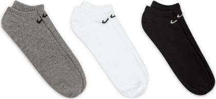 Nike Everyday Lightweight Αθλητικές Κάλτσες Πολύχρωμες 3 Ζεύγη από το MybrandShoes