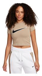 Γυναικείο Αθλητικό T-shirt Μπεζ Nike από το Outletcenter