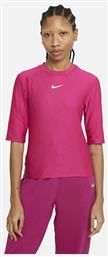 Nike Icon Clash Κοντομάνικη Γυναικεία Αθλητική Μπλούζα σε Φούξια χρώμα