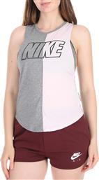 Nike Miler Αμάνικη Γυναικεία Αθλητική Μπλούζα σε Γκρι χρώμα