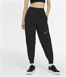 Nike Sportswear Swoosh Παντελόνι Γυναικείας Φόρμας με Λάστιχο Μαύρο