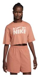 Womens Γυναικείο Αθλητικό Crop T-shirt Terra Blush Nike