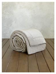 Κουβερτοπάπλωμα Υπέρδιπλο 240x260εκ. Nuan Beige Μπεζ Nima