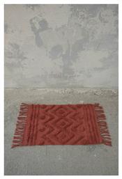 Πατάκι Μπάνιου Βαμβακερό Enzo Terracotta 70x110εκ. Nima