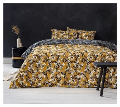 Σετ Μονή 160x240 Zinnia Κίτρινη Nima