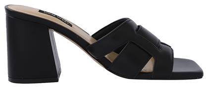 Kaelyn3 Mules με Χοντρό Χαμηλό Τακούνι σε Μαύρο Χρώμα Nine West από το Z-mall