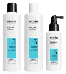 Promo Scalp & Hair System 3 Σαμπουάν Ελαφριά Αραίωση 150ml & Conditioner 150ml & Treatment Serum 50ml Nioxin