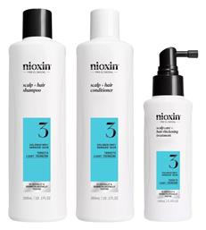 Promo Scalp & Hair System 3 Σαμπουάν Ελαφριά Αραίωση 300ml & Conditioner 300ml & Treatment Serum 100ml Nioxin