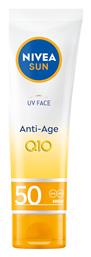 Anti Age Q10 SPF50 Αντηλιακή Κρέμα 50ml Nivea