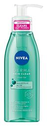 Derma Skin Clear Gel Καθαρισμού Προσώπου 150ml Nivea