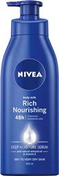 Rich Nourishing Ενυδατική Lotion Σώματος για Ξηρές Επιδερμίδες 400ml Nivea