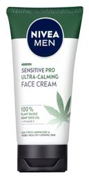 Sensitive Pro Ultra Calming 24ωρη Ενυδατική Ανδρική Κρέμα Προσώπου για Ευαίσθητες Επιδερμίδες με Κάνναβη 75ml Nivea