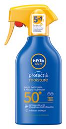 Sun Moisturising Trigger SPF50 Αντηλιακή Λοσιόν 270ml Nivea