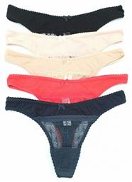 Olina Γυναικεία String MultiPack με Δαντέλα Norddiva Lingerie