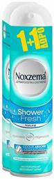 Shower Fresh Αποσμητικό 48h σε Spray 2x150ml Noxzema