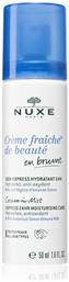 Creme Fraiche de Beaute en Brume Light 24ωρη Λεπτόρρευστη Κρέμα Προσώπου για Ενυδάτωση 50ml Nuxe