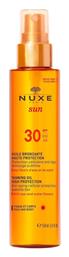Sun Tanning Oil SPF30 Αντηλιακό Λάδι 150ml Nuxe