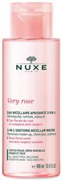 Very Rose Micellar Water Καθαρισμού Προσώπου & Ματιών 400ml Nuxe