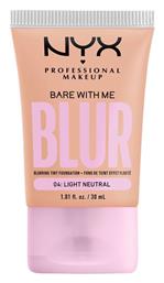 Makeup Bare With Me Blur Liquid Make Up 30ml Nyx Professional