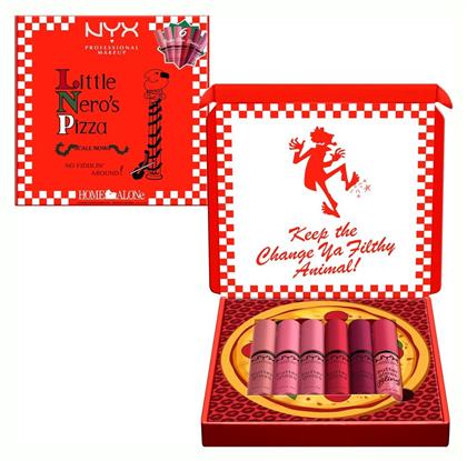 Makeup Little Nero's Pizza Σετ Μακιγιάζ για τα Χείλη 6τμχ Nyx Professional