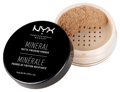 Makeup Mineral Finishing Powder Medium Dark 8gr Nyx Professional