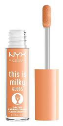 Makeup This Is Milky Lip Gloss 18 Salted Caramel Shake 4ml Nyx Professional