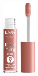 Makeup This Is Milky Lip Gloss 19 Choco Latte Shake 4ml Nyx Professional