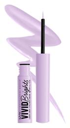 Makeup Vivid Brights Πινέλο Eye Liner 07 Lilac Link 2ml Nyx Professional