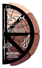 Makeup Wednesday Stained Glass Contour Palette Παλέτα Contouring 4 Αποχρώσεις Εμπνευσμένη Wednesday 4 X 2.88g Nyx Professional