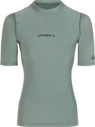 O'neill Γυναικεία Κοντομάνικη Αντηλιακή Μπλούζα Πράσινη