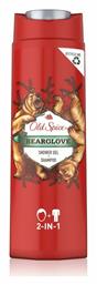 Bearglove Shower Gel & Shampoo 400ml Old Spice